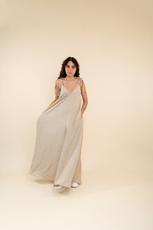 Linen Maxi Dress