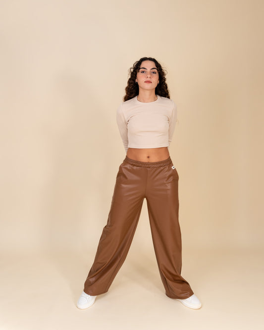 Vegan Leather Pants