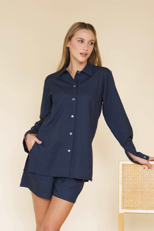 Linen Oversized Shirt