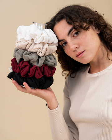 Ribbed Scrunchie